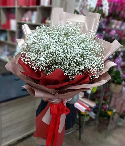 Букет цветов из: Гипсофила в Москве