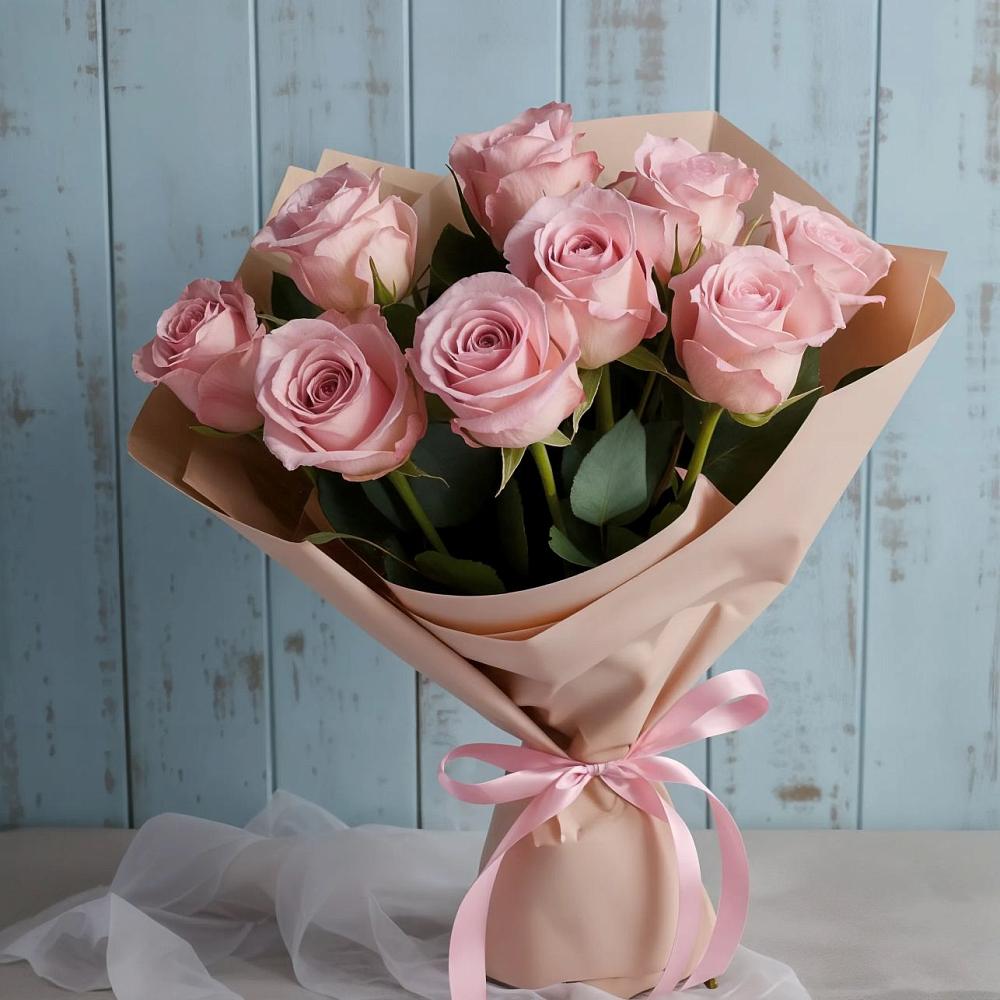 Букет цветов из: Розы в Москве