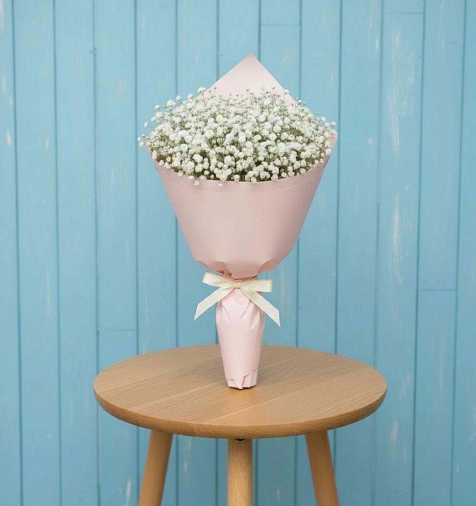 Букет Воздушное настроение в Москве Букет цветов из: Гипсофила в Москве