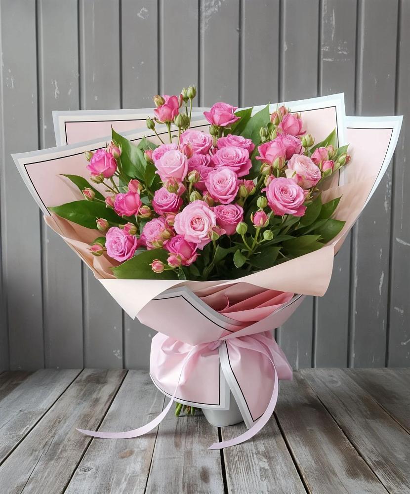 Букет Розовый кустик в Москве