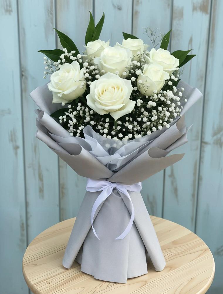 Букет цветов из: Розы в Москве