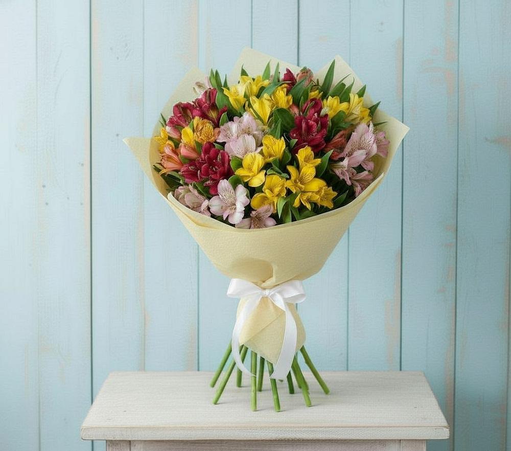 Букет цветов из: Альстромерии в Москве