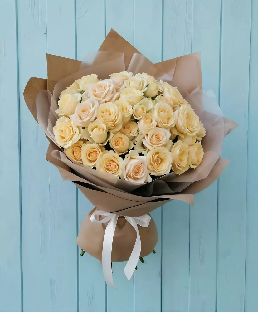 Букет Кремовое облако в Москве Букет Кремовое облако в Москве