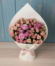 Букет цветов из:  Розы в Москве