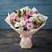 Букет цветов из: Хризантемы, Альстромерии и Розы в Москве